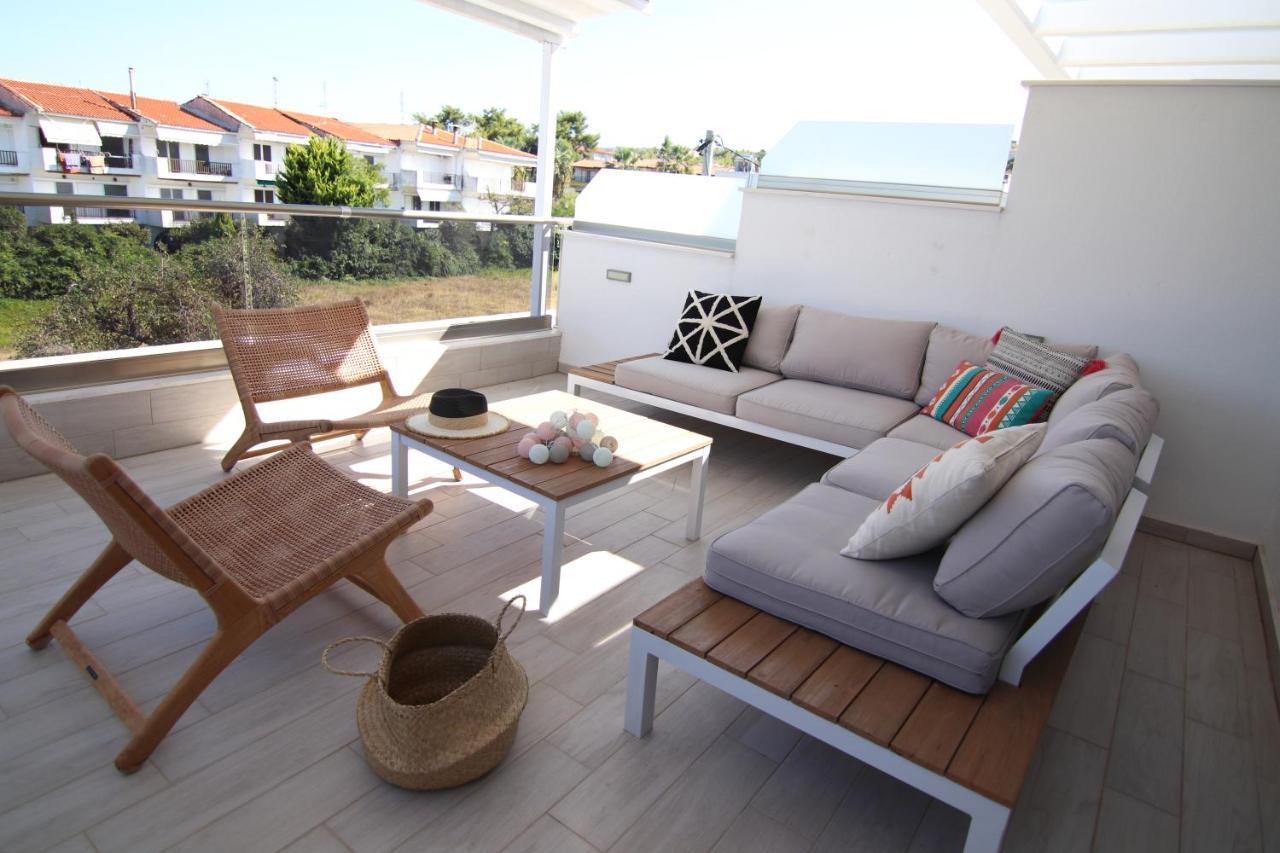 Hanioti Suite Maisonette In Front Of The Sea Buitenkant foto