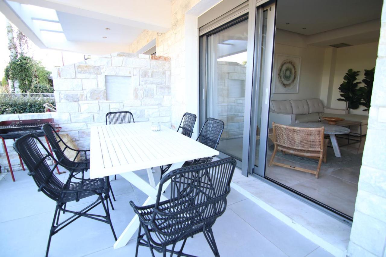 Hanioti Suite Maisonette In Front Of The Sea Buitenkant foto