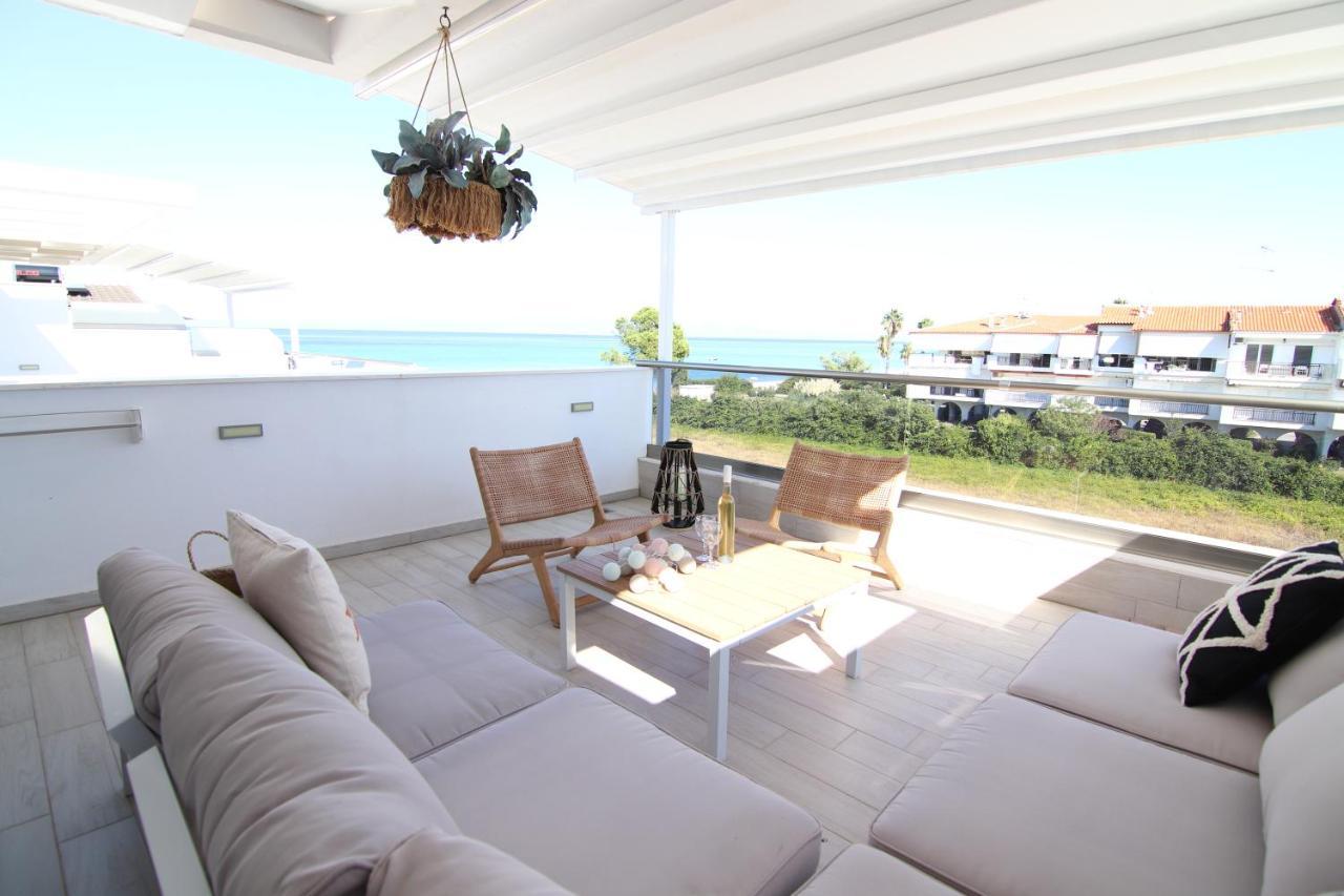Hanioti Suite Maisonette In Front Of The Sea Buitenkant foto